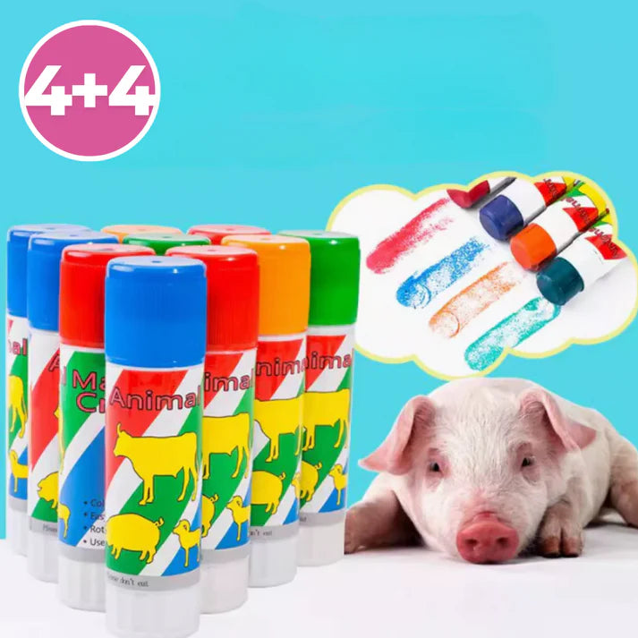 AniMark® Oferta 4+4 🔥 Set de 8 marcadores de animales