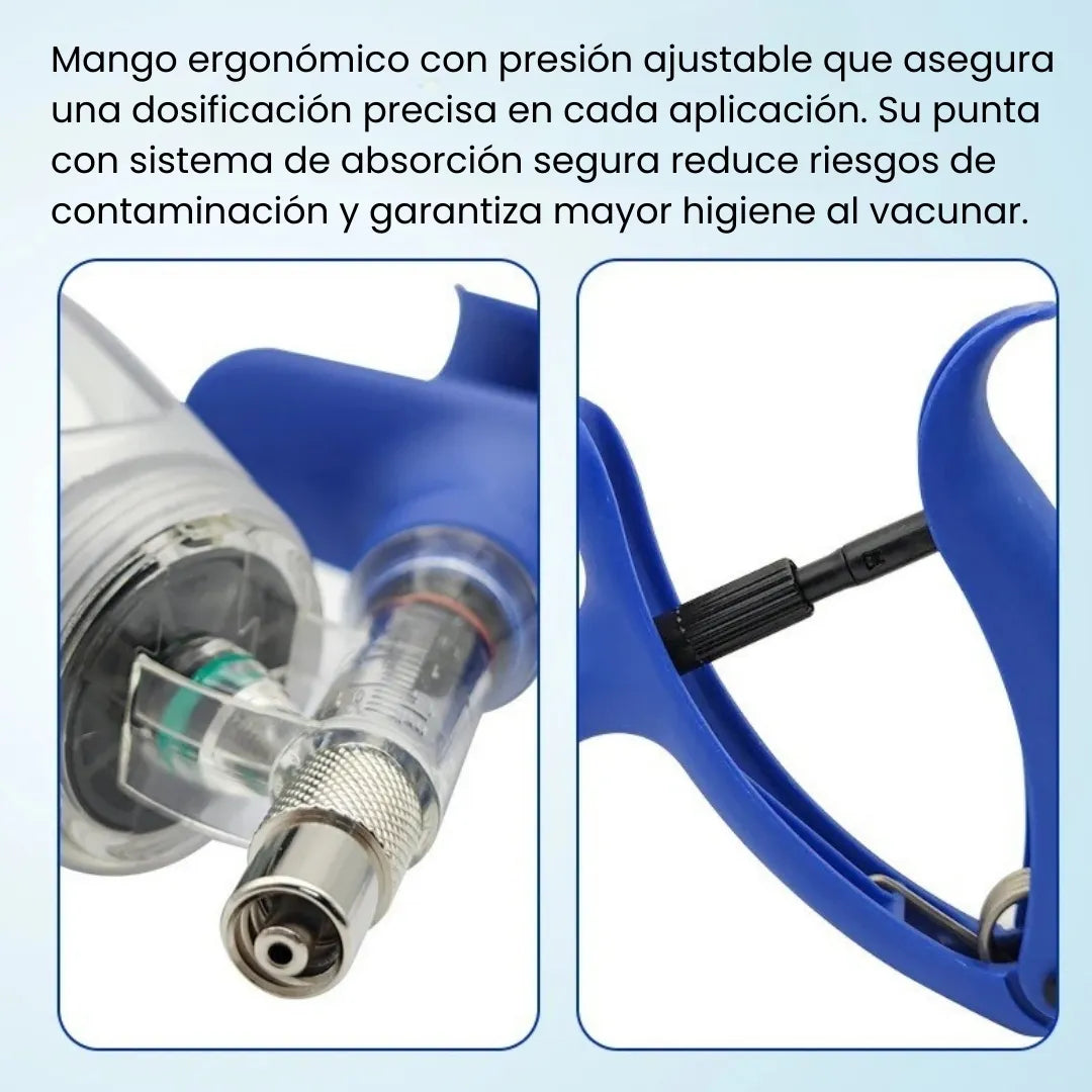 RAPIVAC® DISPOSITIVO DE INYECCION AJUSTABLE PARA VACUNACION ANIMAL 5ML