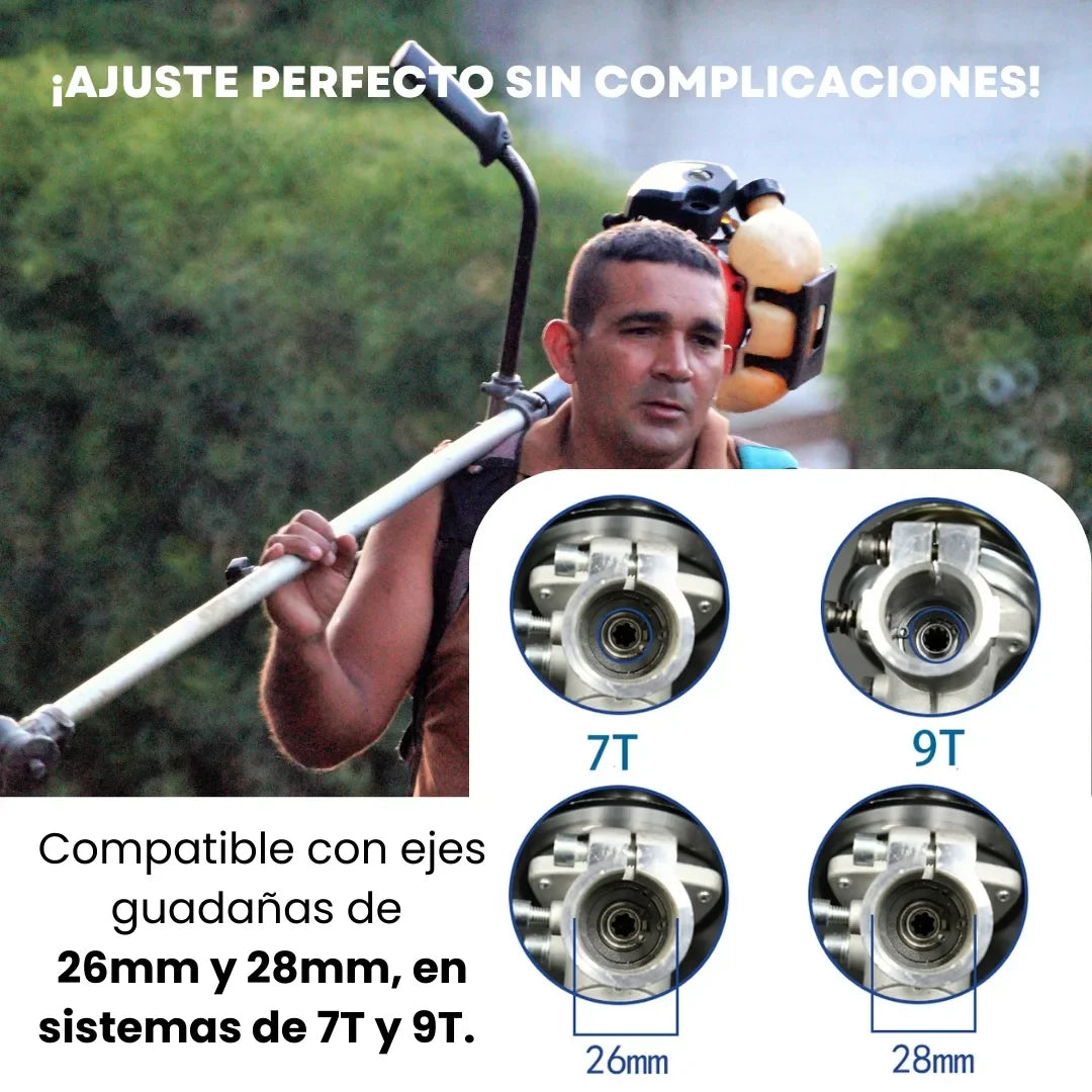 GRAMAROD® RUEDA PARA DESHIERBE, LABRAR Y CORTARCESPED DE 26MM