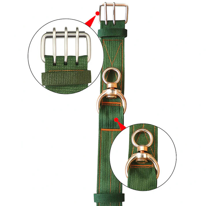 FixAgro® Collar ajustable para ganado y ovinos, lona de 6 capas 1.5Mt resistente y duradera