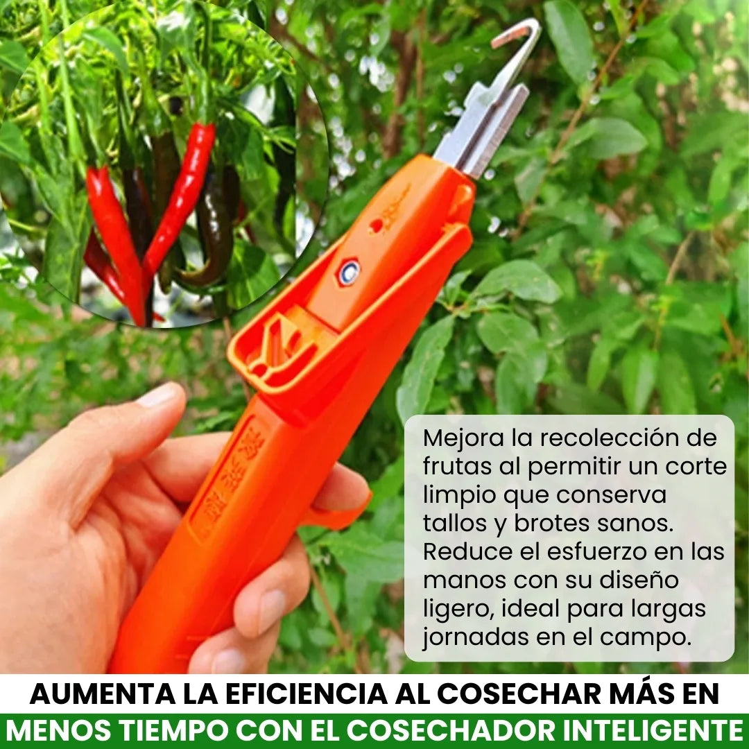 AGROCLIP® TIJERA COSECHADORA INTELIGENTE, CORTA FRUTAS,  FLORES, VERDURAS Y RAMAS