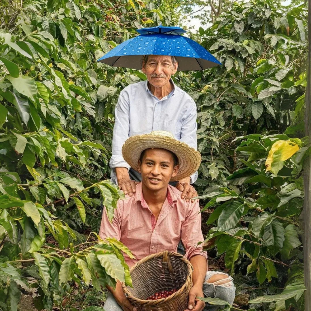 SOMBRAFIX® SOMBRERO SOMBRILLA IMPERMEABLE DOBLE FAZ DE 1 METRO