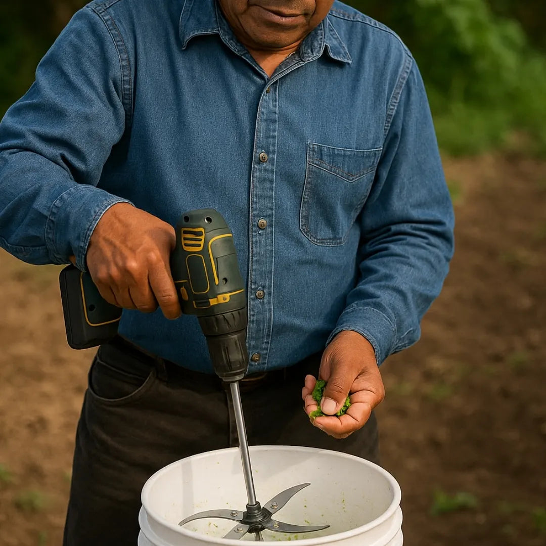 CORTAAGRO® PICADOR DE VERDURAS Y HIERBAS PARA TALADRO