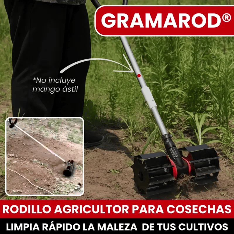 GRAMAROD® RUEDA PARA DESHIERBE, LABRAR Y CORTARCESPED DE 26MM