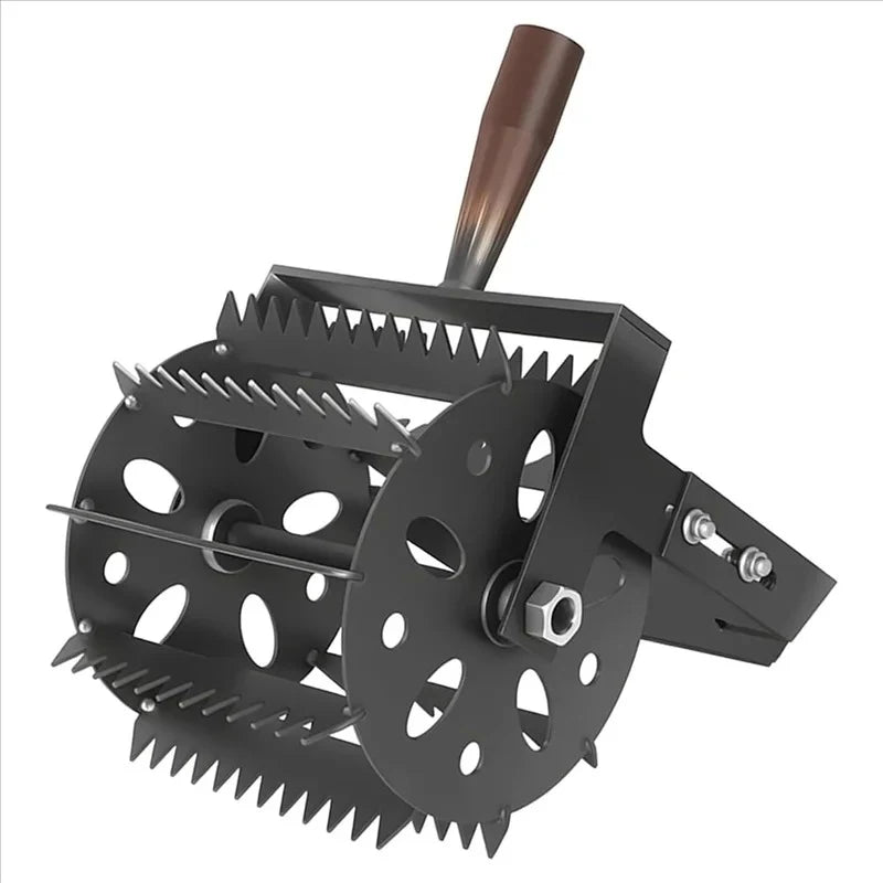 GramArad® Cabezal de deshierbe en acero macizo de doble corte